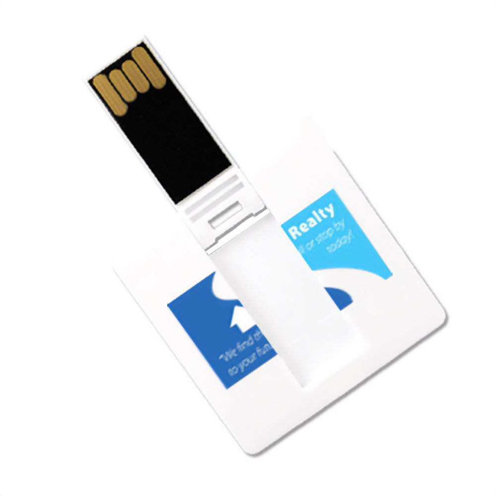 Square Card USB w/Full-Color Print (8GB)