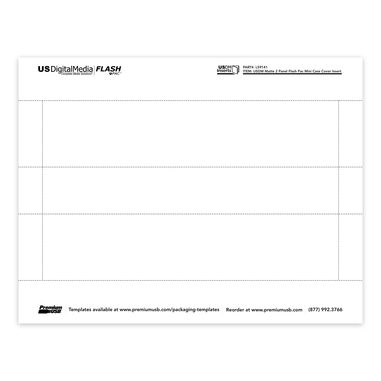 Mini Flash Pac® Cover Insert (5x26 Pack) 130 Inserts