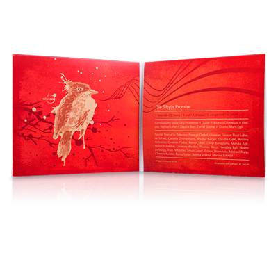 CDs in 4 Panel Sleeves w/ 2 Pockets (Includes 1 Disc)