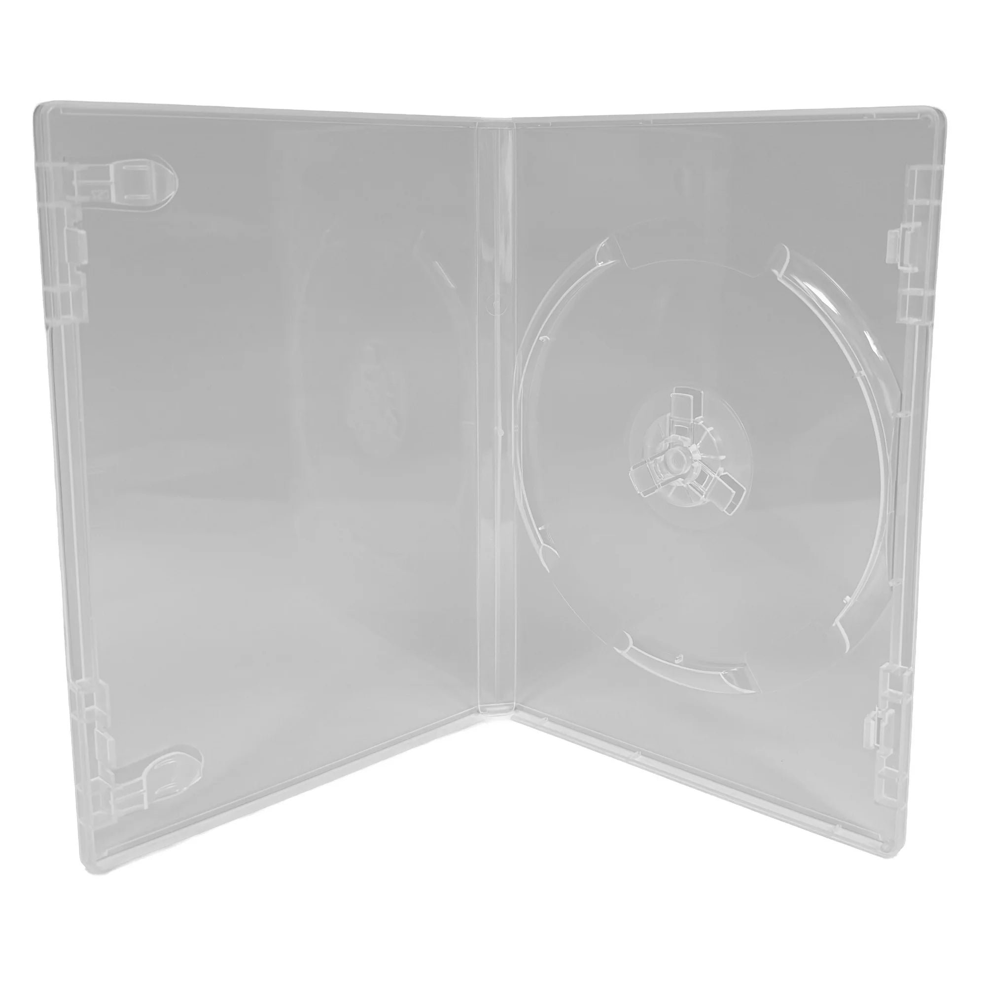 Standard DVD Boxes Clear with slight Frost (100 Pack)