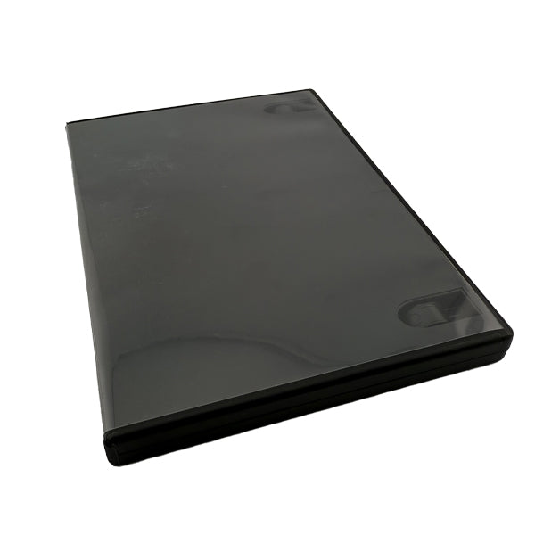 Double DVD Boxes with Swing Tray and Clip | Holds 2 Discs (100 Pack)