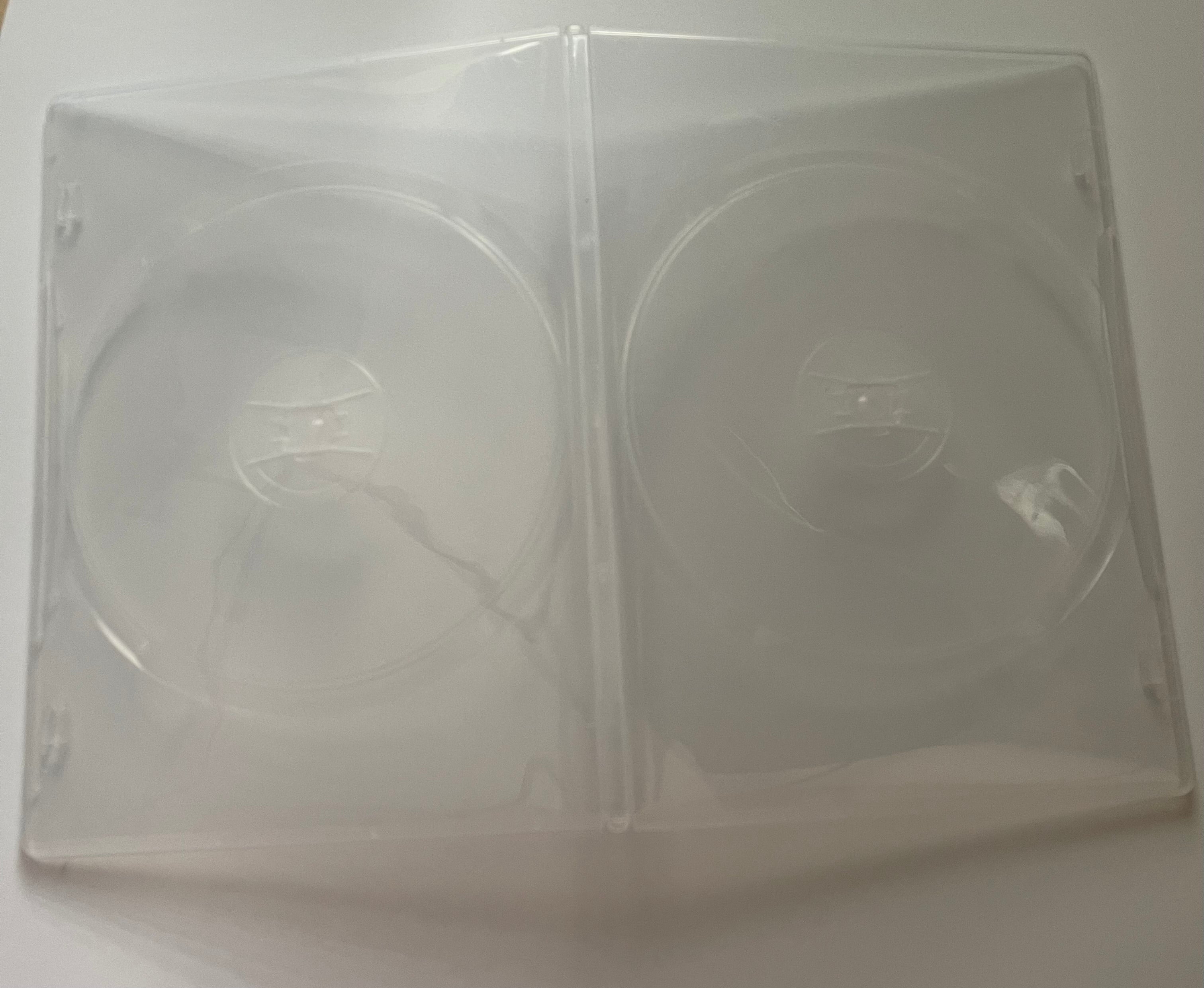 Slim Double CD | DVD Album, 7mm Super Clear (Case Qty 200)