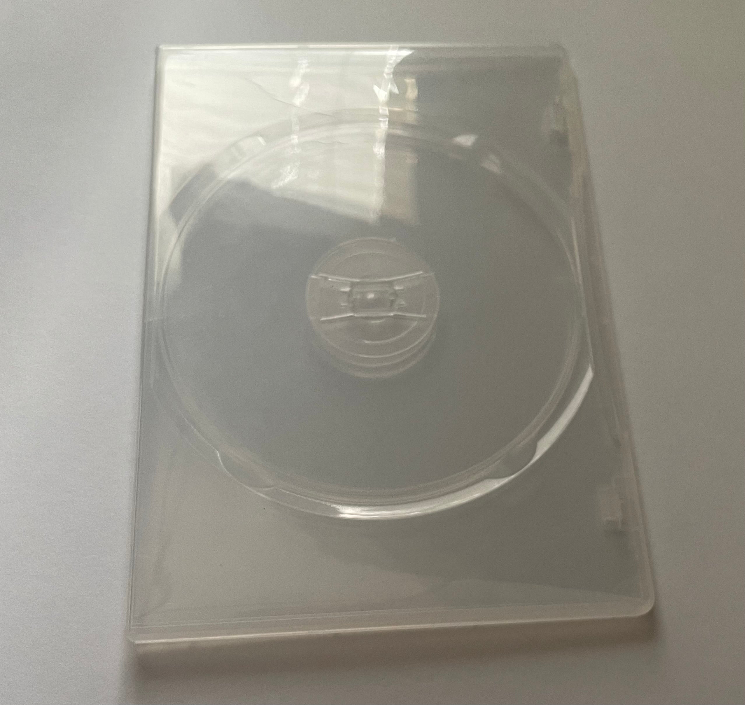 Slim Double CD | DVD Album, 7mm Super Clear (Case Qty 200)