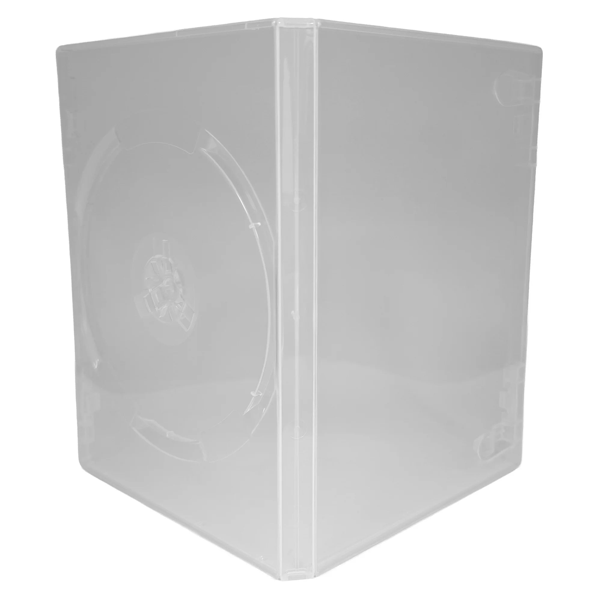 Standard DVD Boxes Clear with slight Frost (100 Pack)