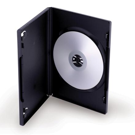 Standard DVD Boxes Black (100 Pack)