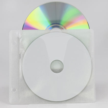 CD DVD Disc Premium 2-Pocket Binder Sleeve (200 pack)