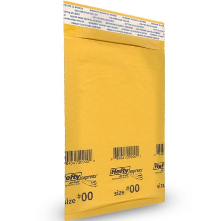 Size #00 Bubble Mailer (Case of 250)