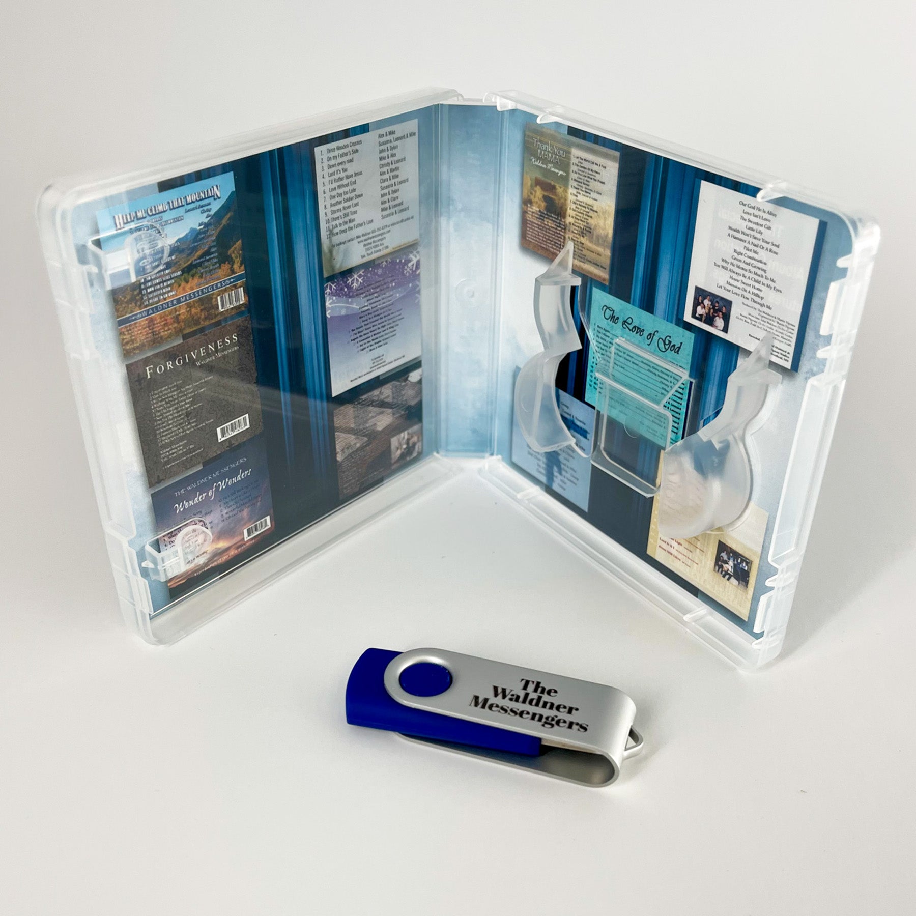 Printed USB Flash Drives w/8GB & PolyBox