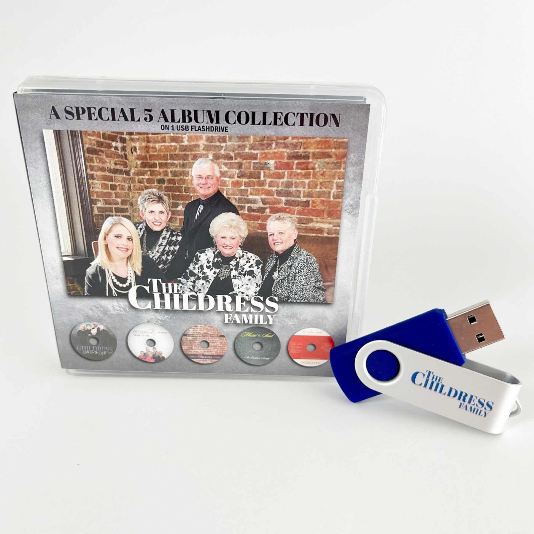 Printed USB Flash Drives w/4GB & PolyBox