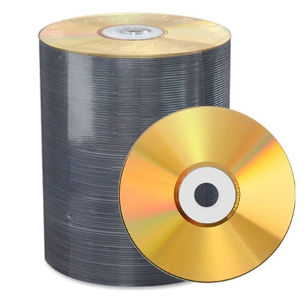Gold CD-R - 700mb NO Logo 45501 100 Pack