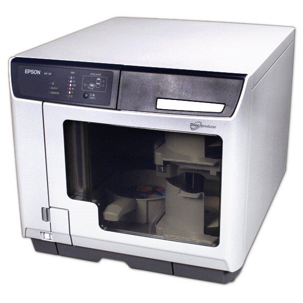 Epson Discproducer PP-50II 50-Disc CD/DVD Publisher (Duplicator and Printer)