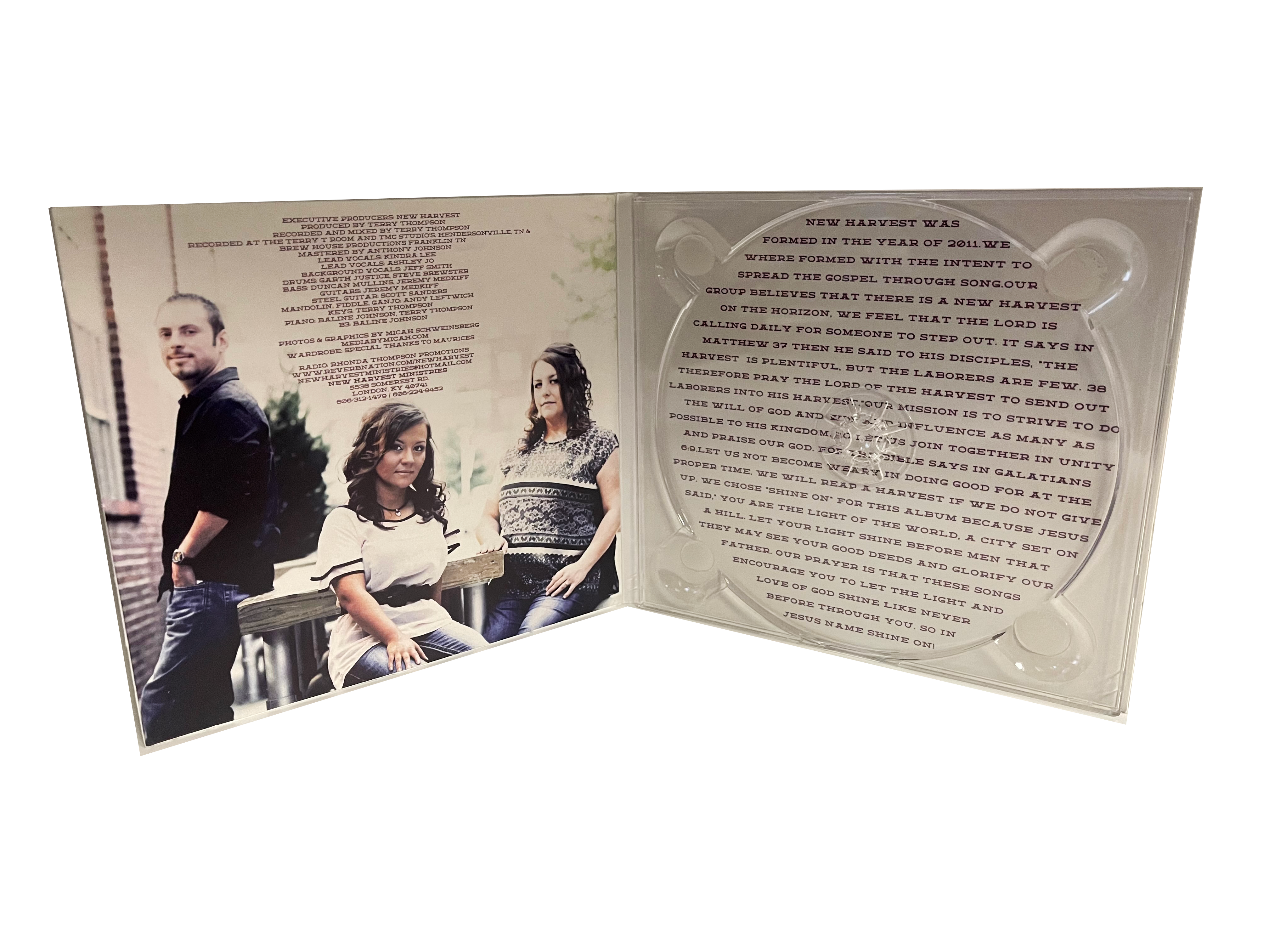 4 Panel CD Digipaks (No Discs)