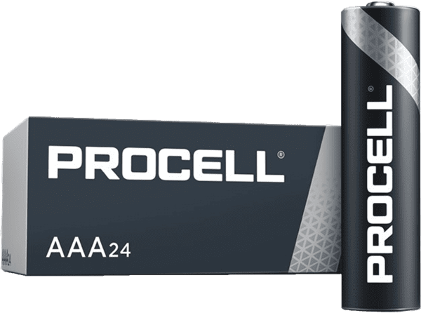 AAA Procell by Duracell Batteries (24 Pack)
