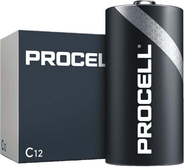 C Procell by Duracell Batteries (12 Pack)