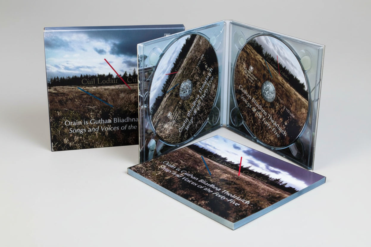 CDs in 4 Panel DigiPaks 2 Disc