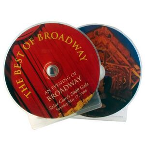 DVDs in Clear Clamshells