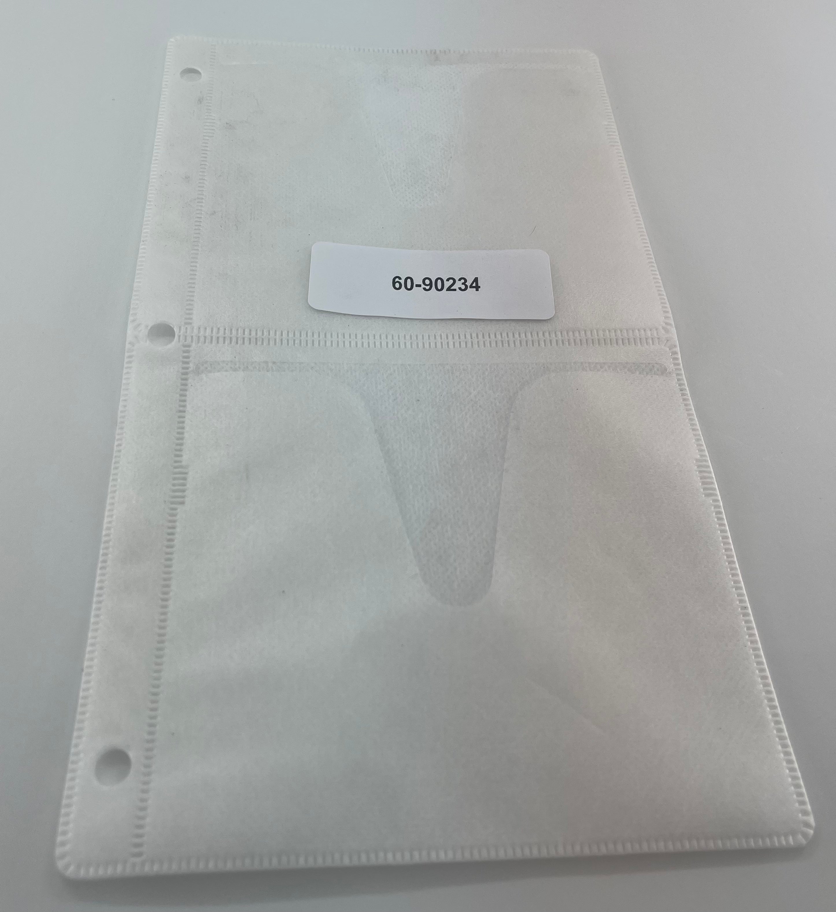 CD/DVD 3 Ring Binder Poly/Fabric Pages /up to 4 Discs (2000 Pcs)