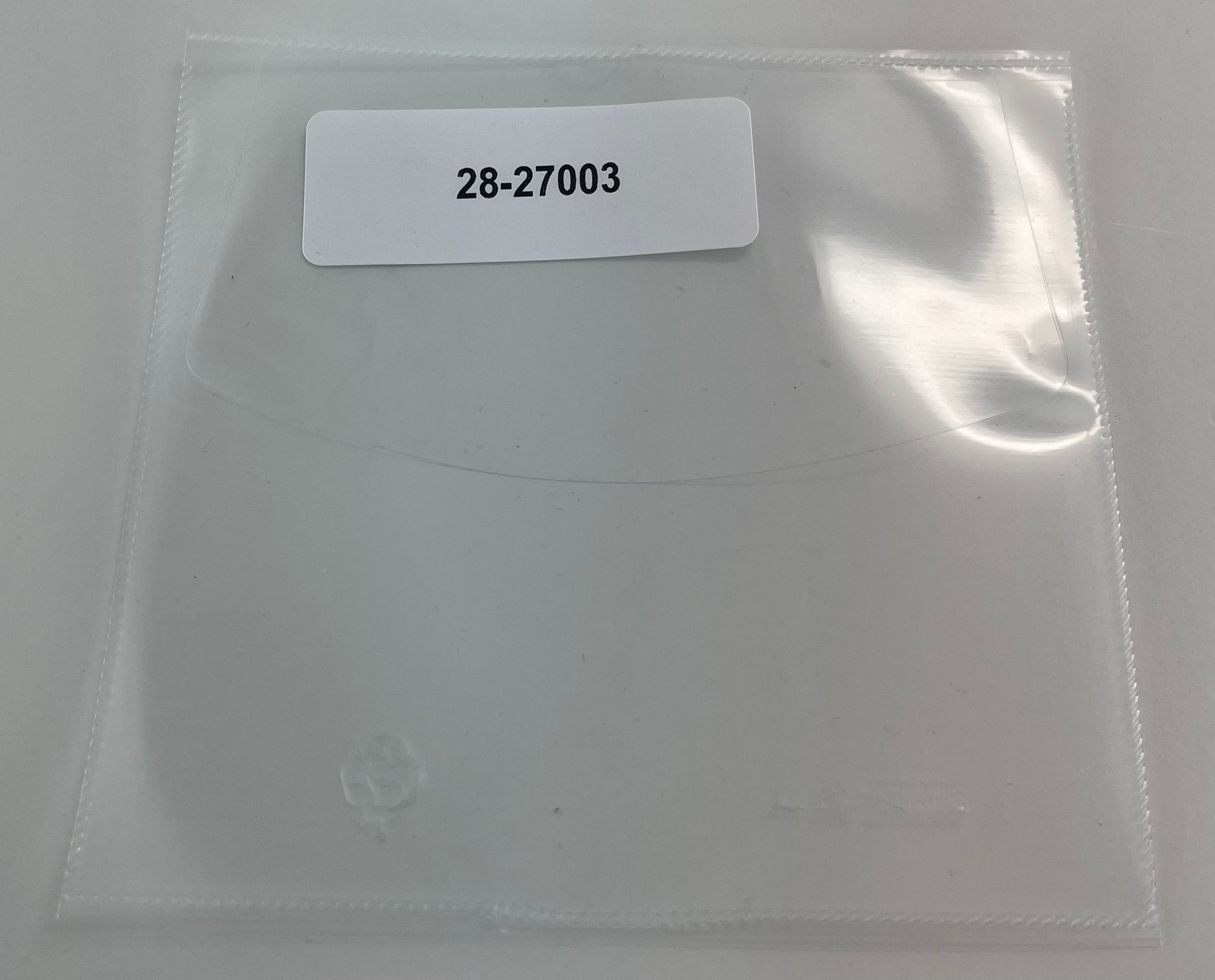 Clear Plastic Disc Sleeve w/FLAP (1500 Pcs)