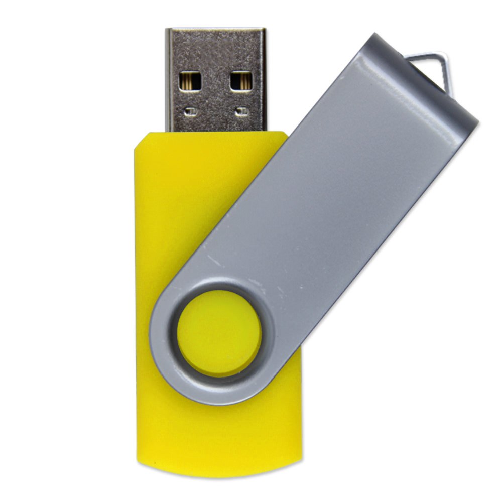 Yellow Usb Drive Revolution Bulk USB Drive (25 Pack)