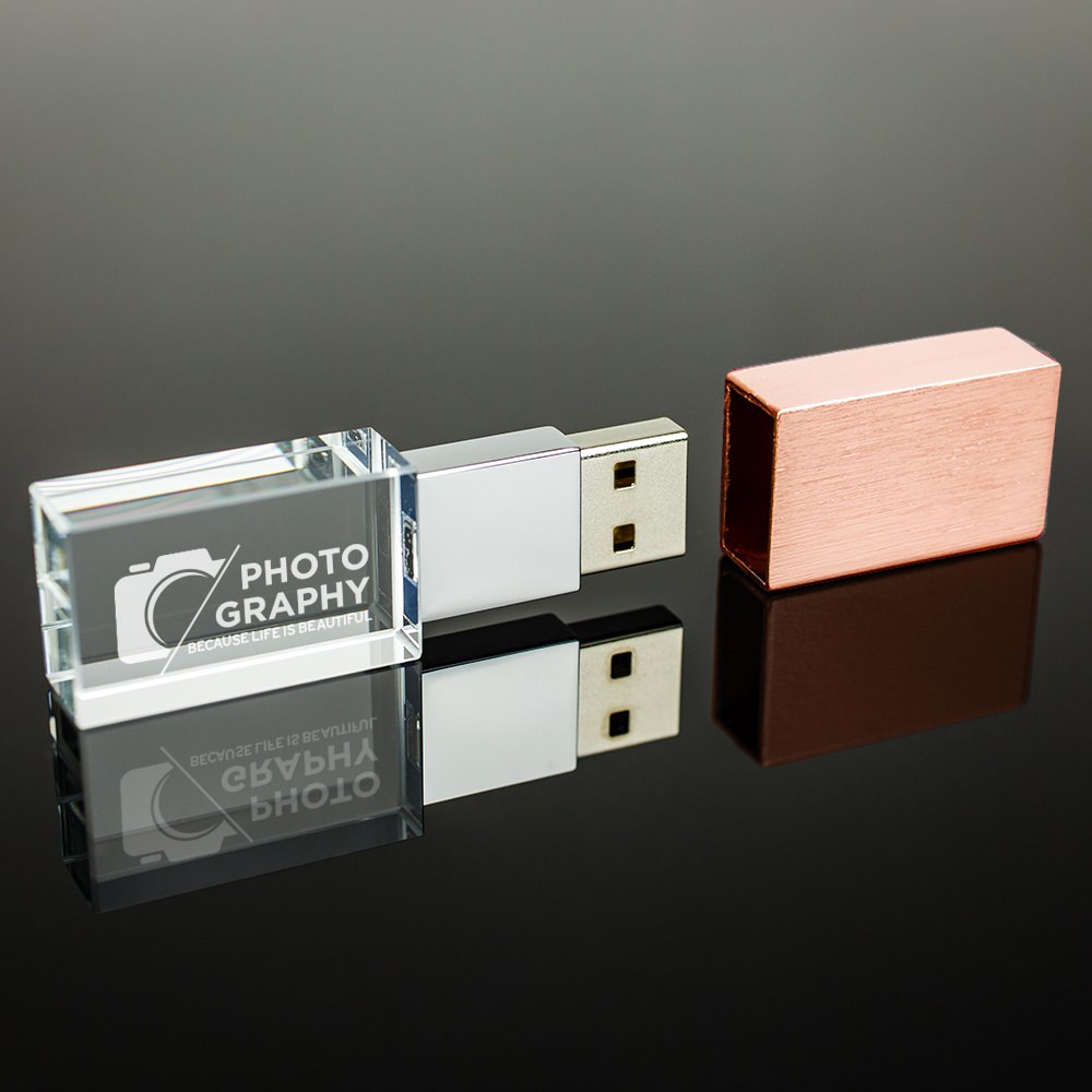 Printed Crystal USB Drives 32GB