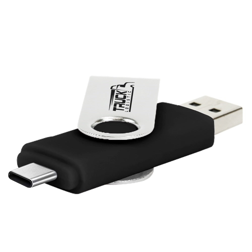 USB-C Dual Pro Swivel USB Drive 16GB