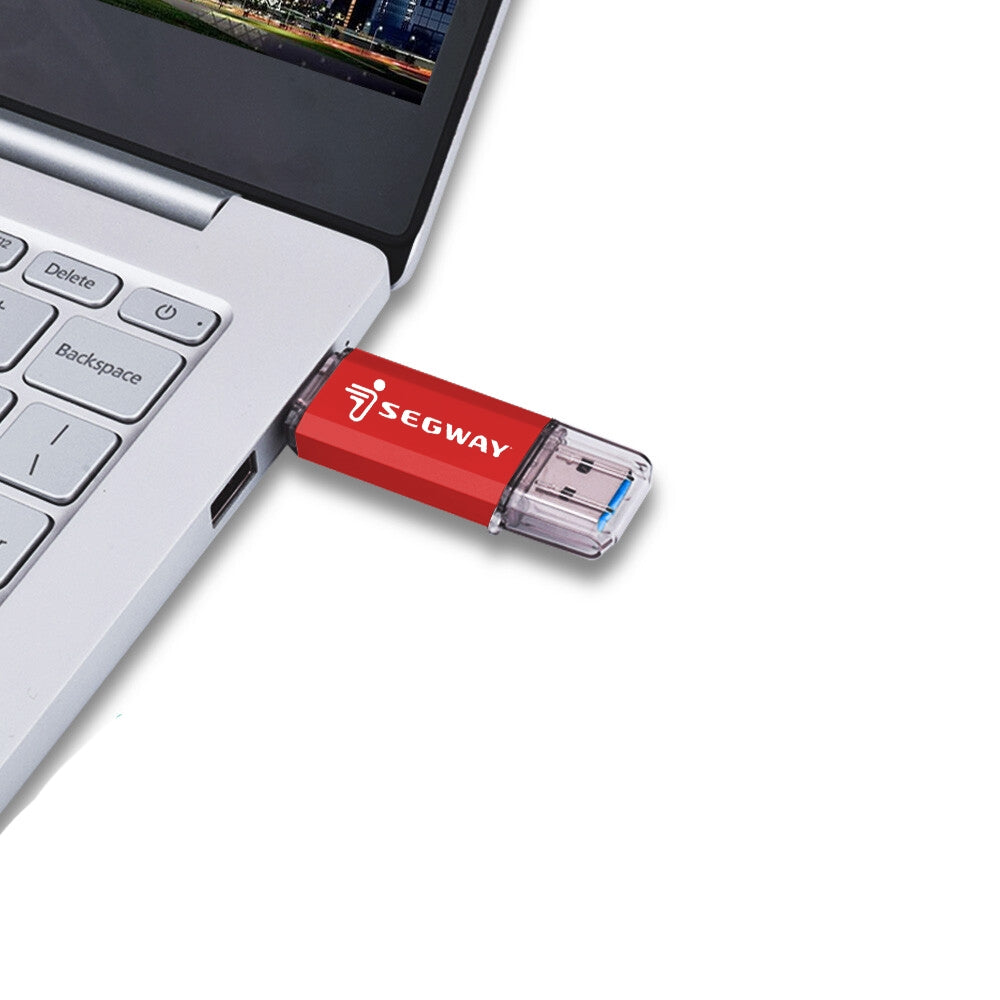 Mobile Vault Dual USB + USB-C Drive 4GB