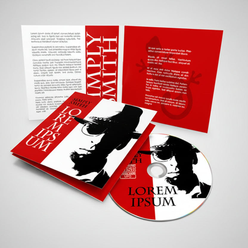 CDs in 4 Panel Sleeves w/ 2 Pockets (Includes 1 Disc)