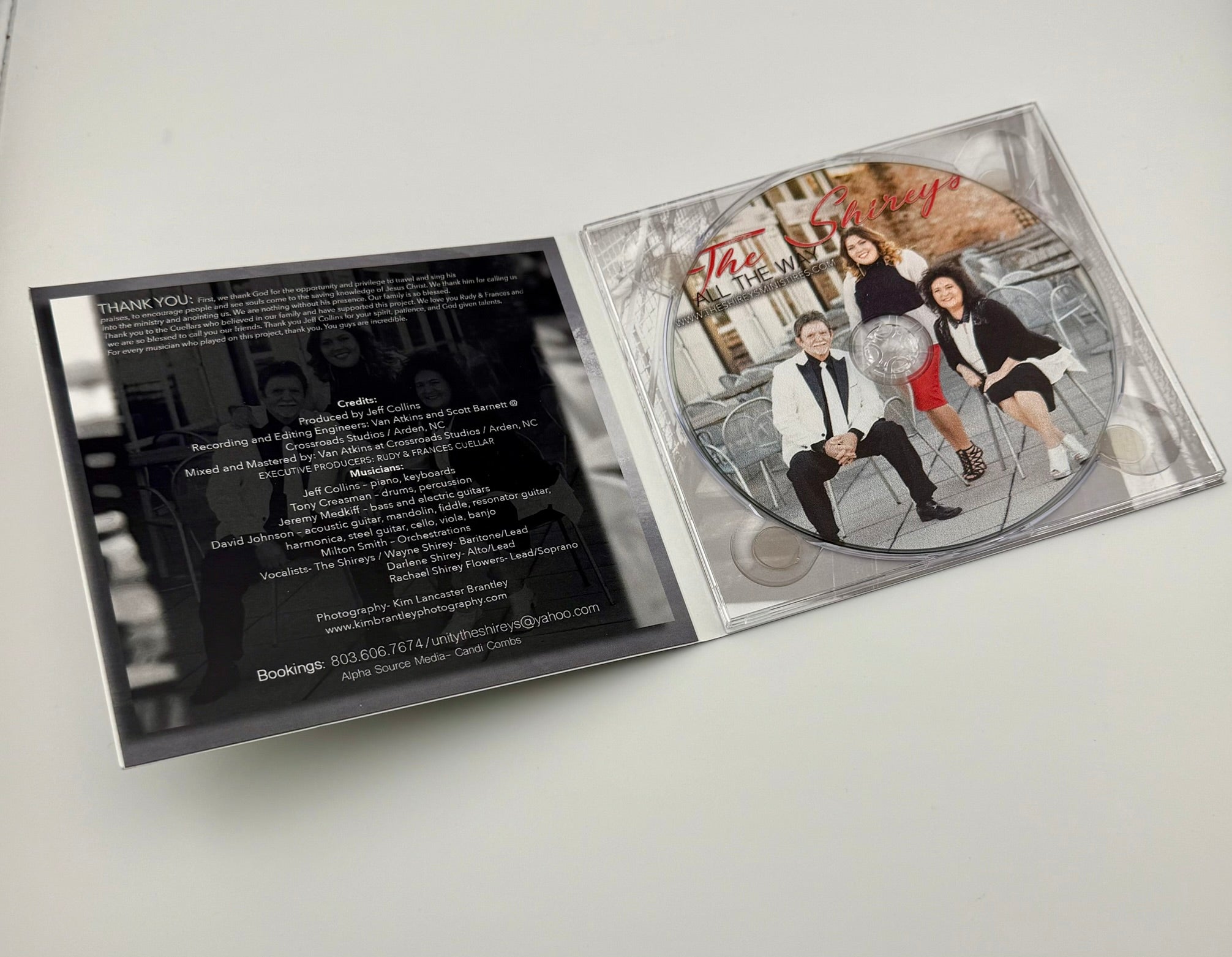 CDs in 4 Panel DigiPaks