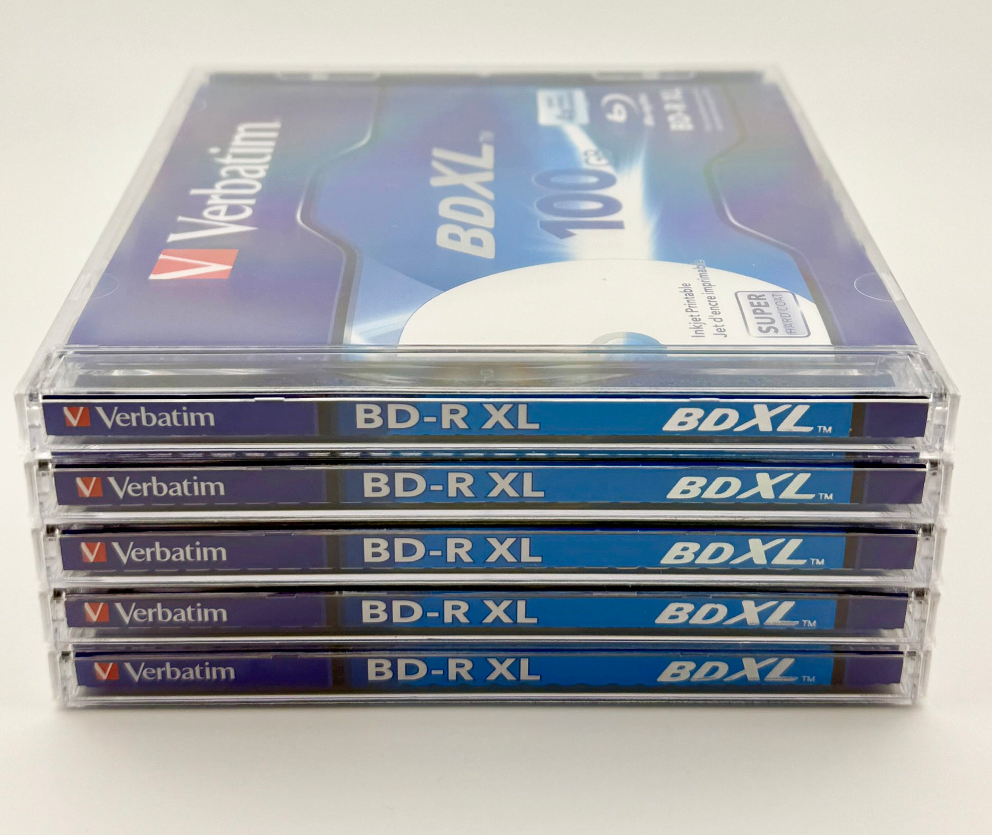 Verbatim 4X BD-R XL | 100GB | Super Hard Coat Blu-Ray (5 Pack)