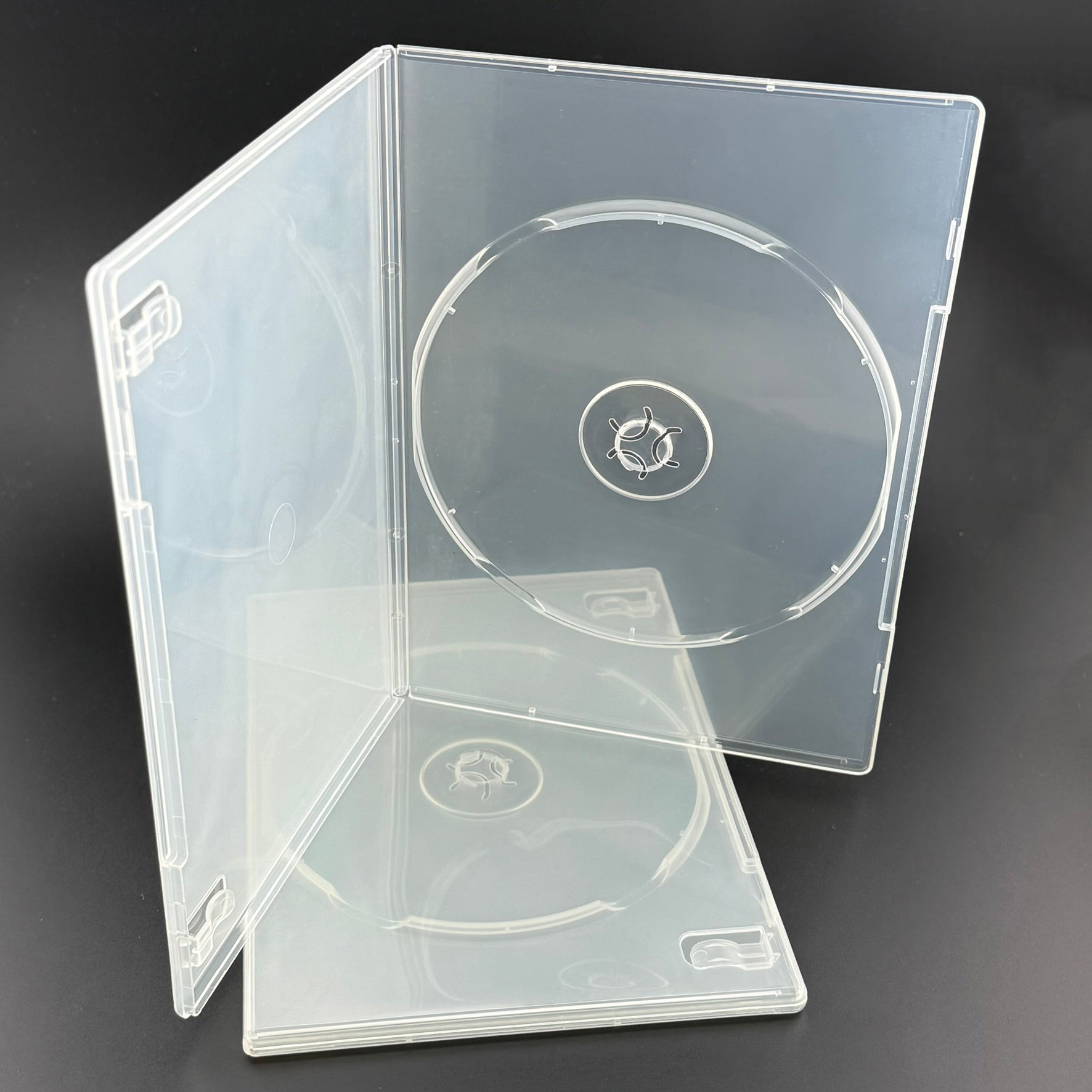 Slim CD | DVD Album, Disc Case | 7mm Super Clear w/Lit Clip (Case Qty 100)