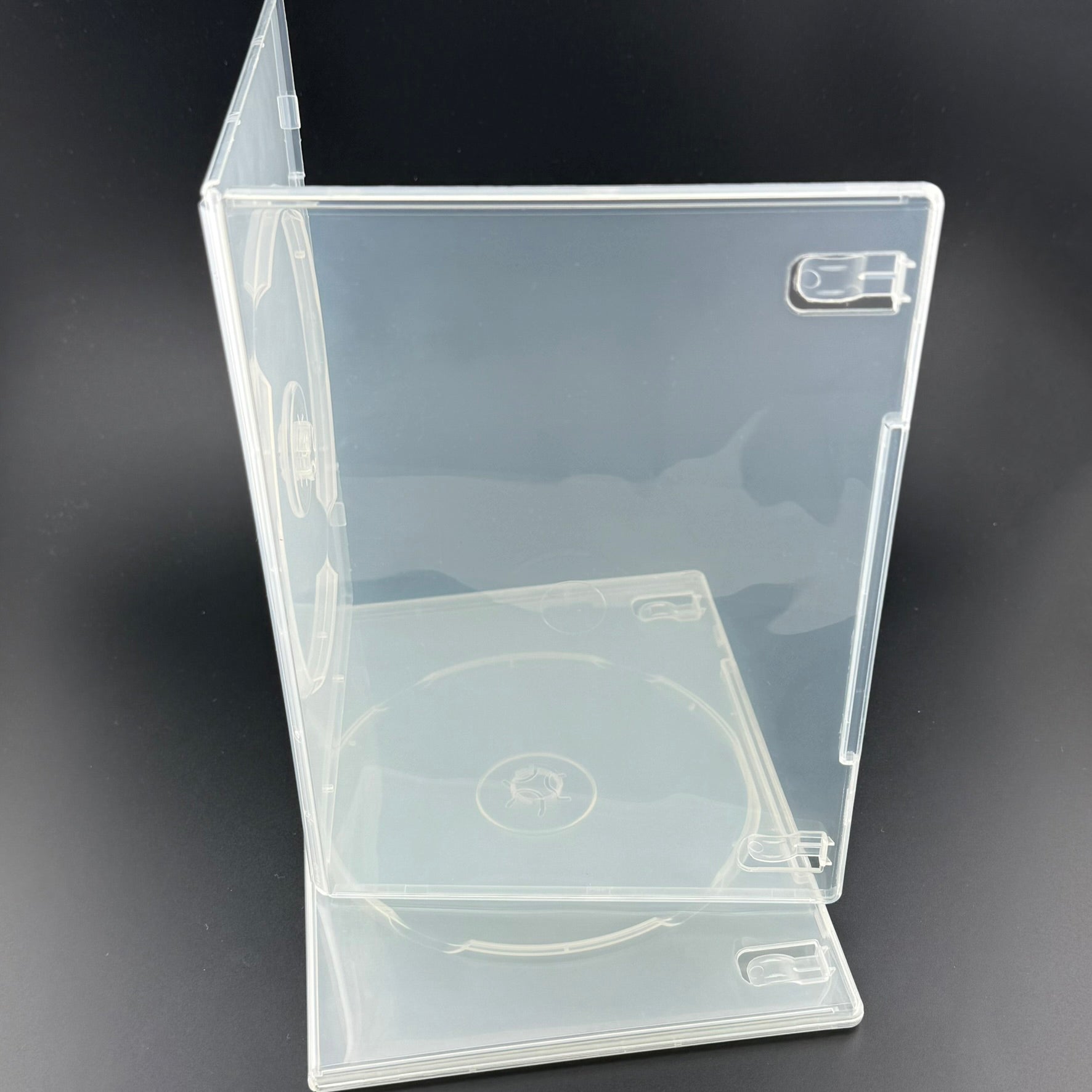 Slim CD | DVD Album, Disc Case | 7mm Super Clear w/Lit Clip (Case Qty 100)