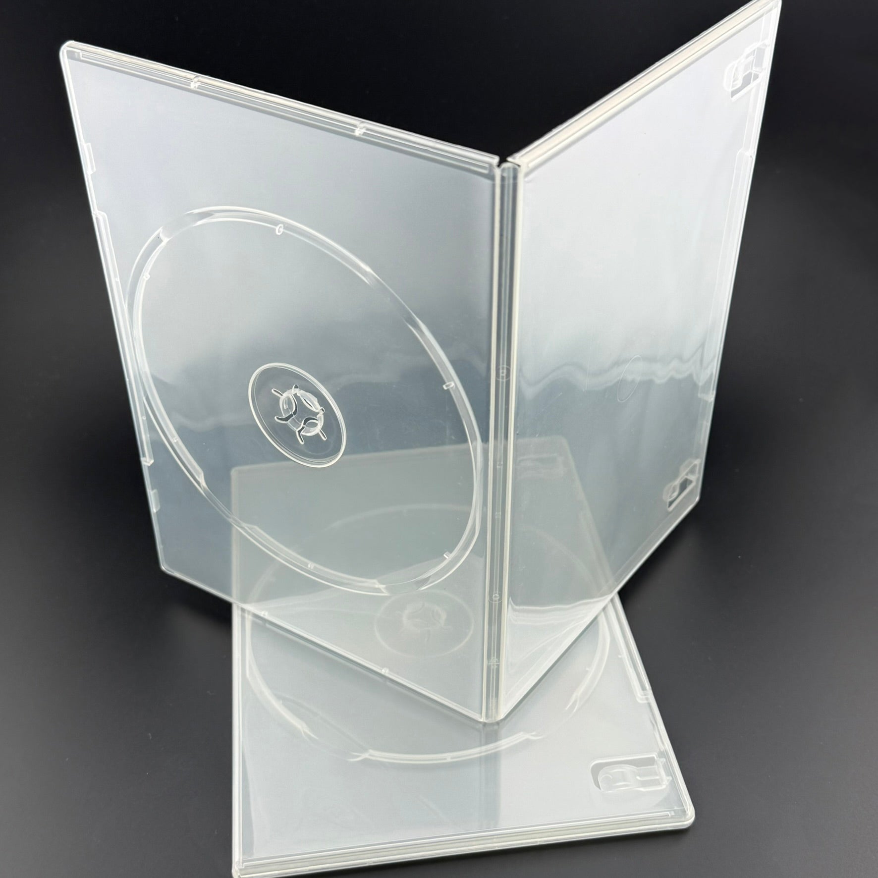Slim CD | DVD Album, Disc Case | 7mm Super Clear w/Lit Clip (Case Qty 100)