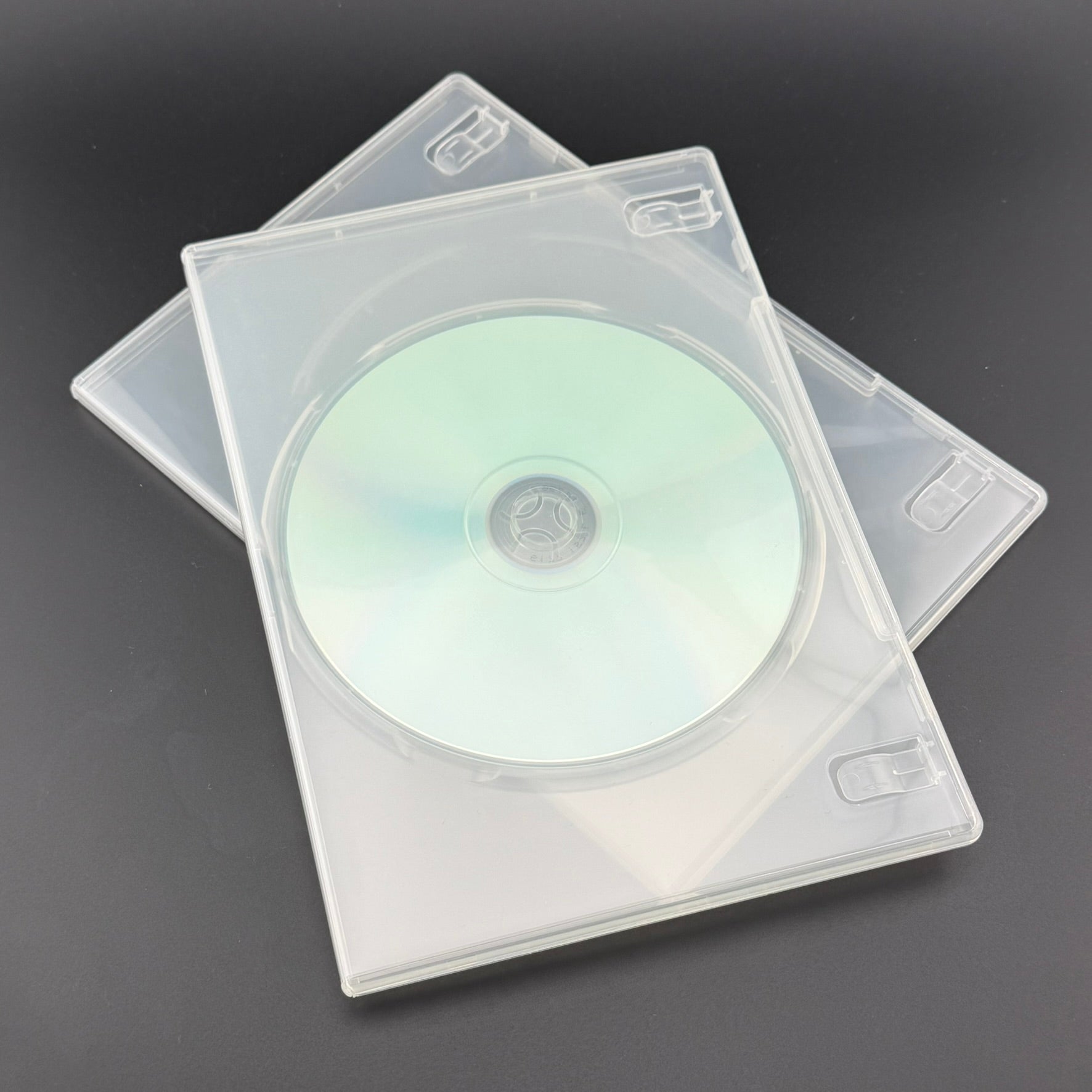Slim CD | DVD Album, Disc Case | 7mm Super Clear w/Lit Clip (Case Qty 100)