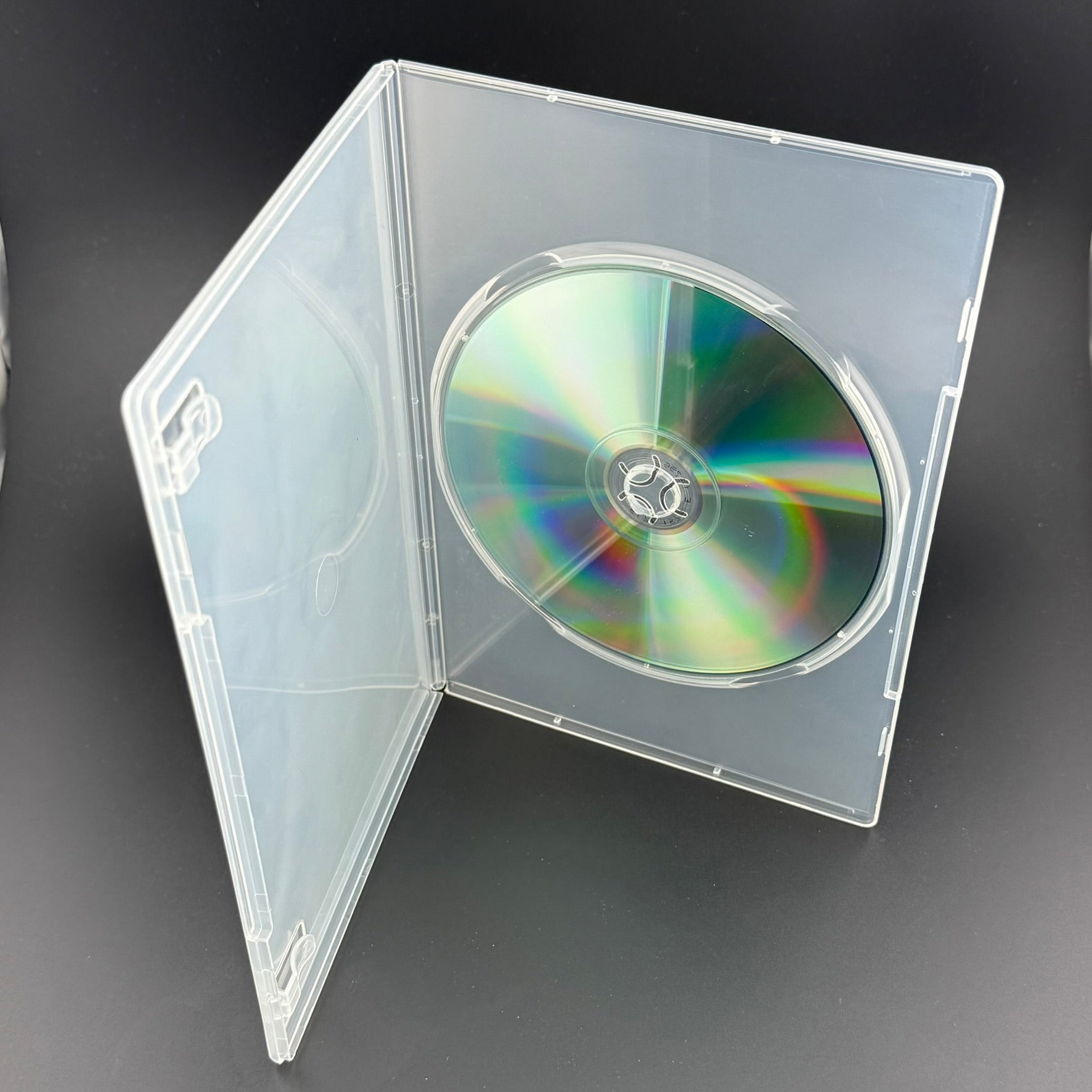 Slim CD | DVD Album, Disc Case | 7mm Super Clear w/Lit Clip (Case Qty 100)