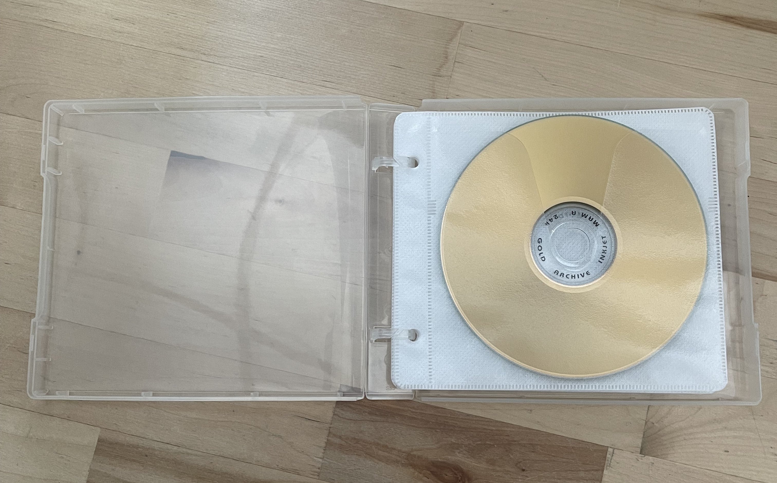 Multi-Disc CD | DVD Box Clear with Binder Sleeves (UniKeep Style)