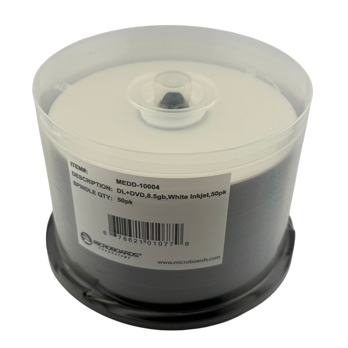 Microboards DVD+R DL Inkjet 8x 8.5GB Hub Printable 50sp/ 300cs