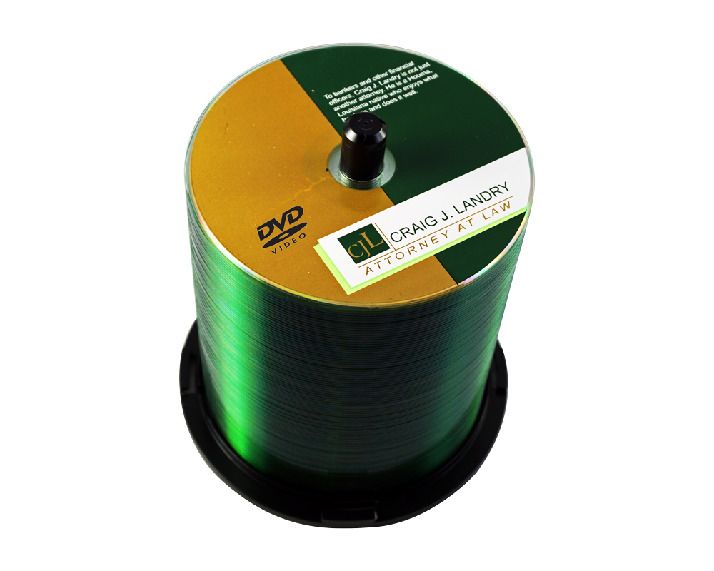 Blank Dual-Layer DVD+DL with Silkscreen Printing