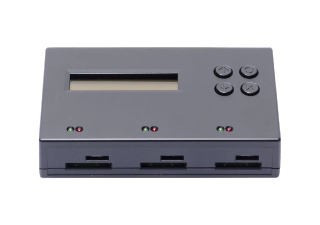 U-Reach SD312N 1 to 2 Standalone SD / microSD Flash Memory Drive Card Duplicator and Sanitizer