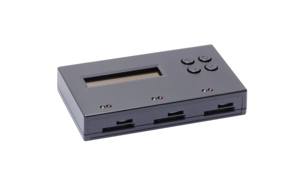 U-Reach SD312N 1 to 2 Standalone SD / microSD Flash Memory Drive Card Duplicator and Sanitizer