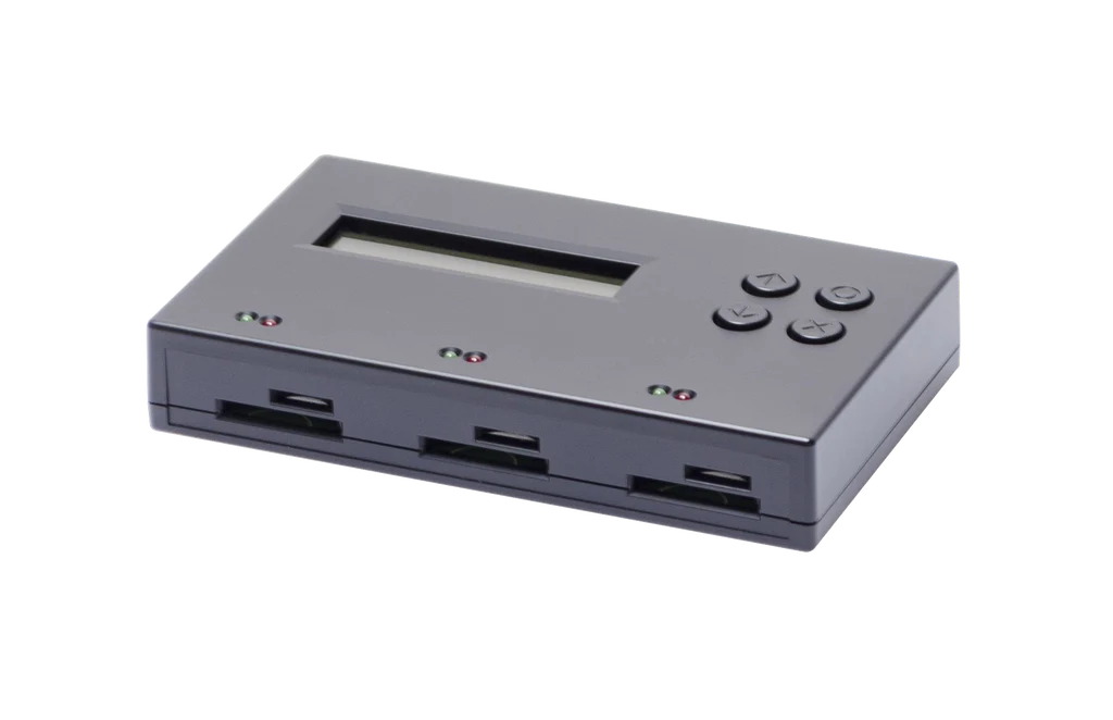U-Reach SD312N 1 to 2 Standalone SD / microSD Flash Memory Drive Card Duplicator and Sanitizer