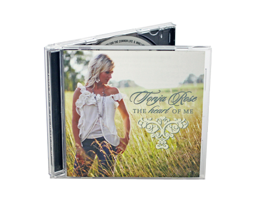 CDs in Jewel Case w/ 6 Panel Insert (Folded)