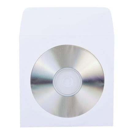 CD DVD Disc Paper Sleeve with Window and Flap