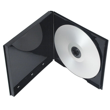 CD DVD Black Standard Soft Plastic Box