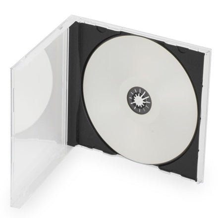 CD Standard Single Disc Jewel Case (Black)
