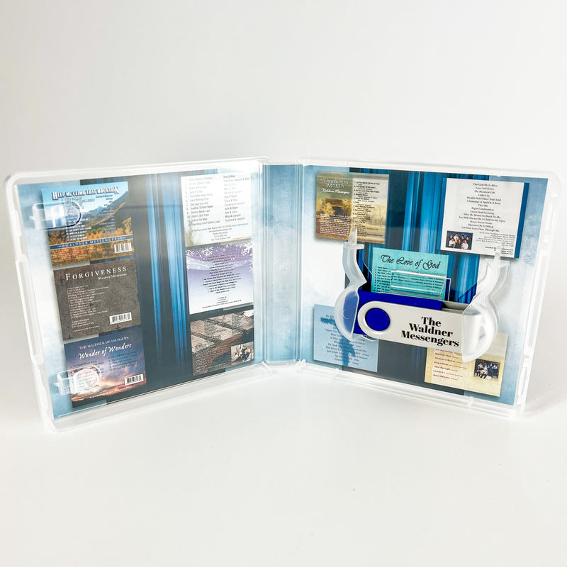 Printed USB Flash Drives w/8GB & PolyBox