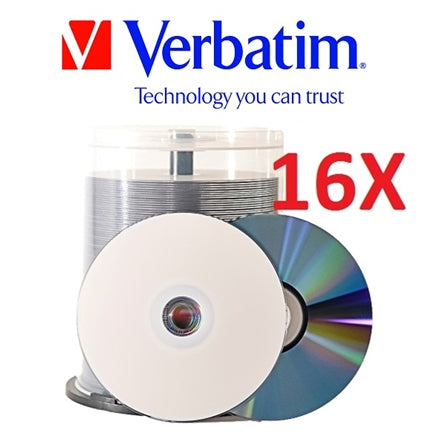 Verbatim 16x White Inkjet DVD-R