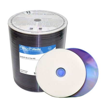 Falcon Media Premium 16x White Inkjet DVD-R
