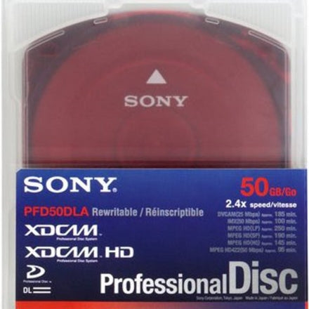 Sony XDCAM 50GB Dual Layer Disc - PFD50DLA