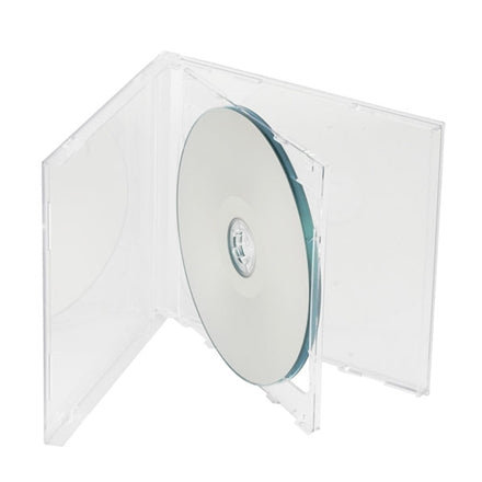 CD 2-Disc Jewel Case (Clear) 200 Pack