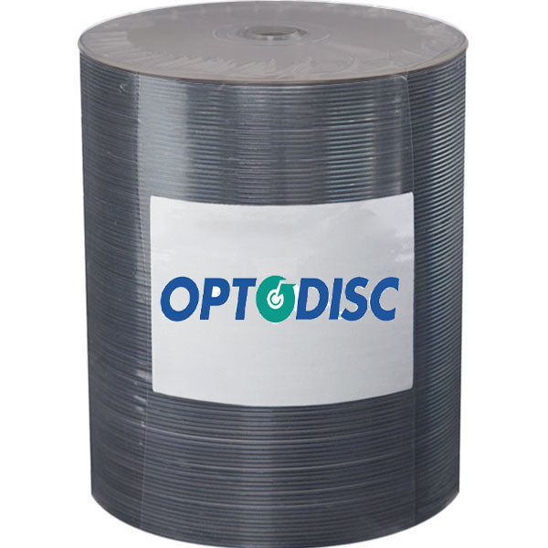 OptoDisc 16x Shiny Silver DVD-R (CASE OF 600)